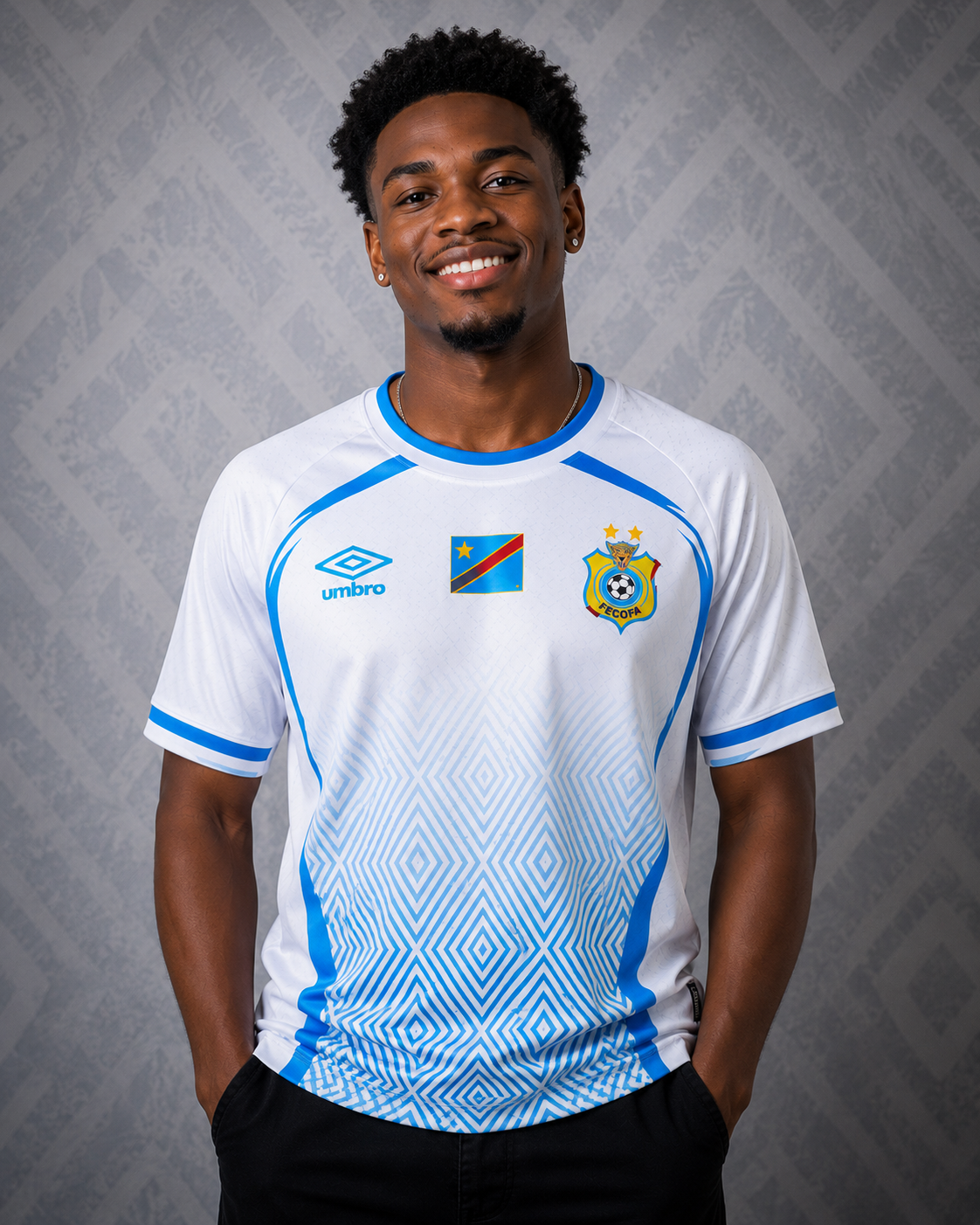 DR Congo National Team Jersey - White