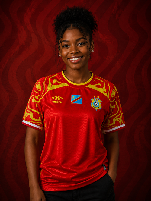 DR Congo National Team Jersey - Red