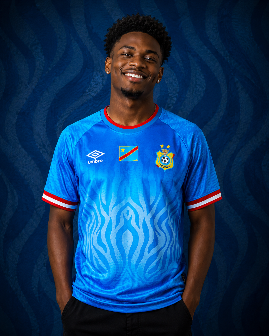 DR Congo National Team Jersey - Blue